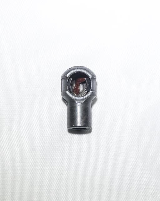 MSO18-B - Metal Snap-On End Fitting Black