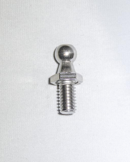 S1-S - 10mm 304 Stainless Steel Ball Stud 0.54" Thread Length