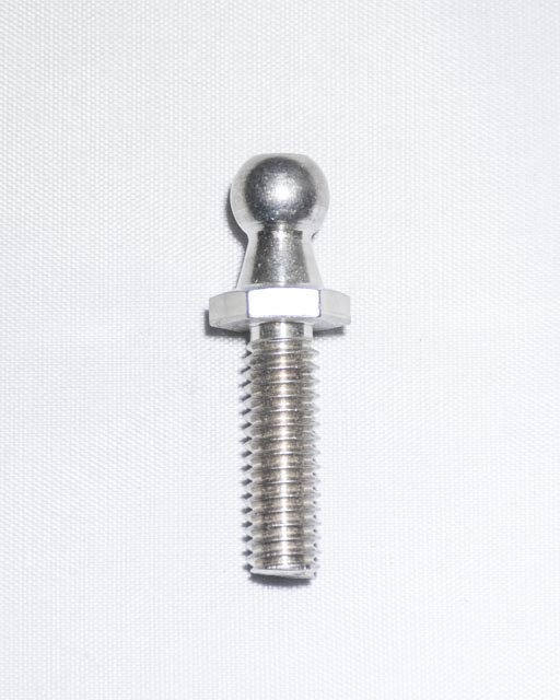 S3-S - 10mm 304 Stainless Steel Ball Stud 1.0" Thread Length