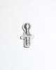 S12-S - 10mm 304 Stainless Steel Ball Stud 0.38" Thread Length